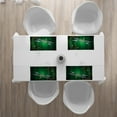 thumbnail image 3 of Ambesonne Dragonfly Place Mats Set of 4, Vivid Gemstone, Standard Size, Emerald Multicolor, 3 of 4