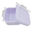 thumbnail image 3 of Silicone Food Storage Containers Microwave Leak Proof Meal Prep Containers Refrigerator Organizer Kitchen Storage, 3 of 4