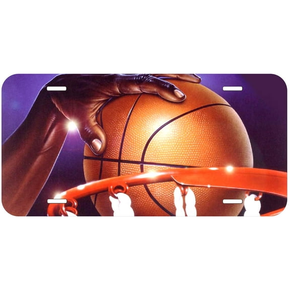 Basketball TAG02 Novelty Car Auto License Plate