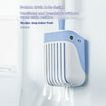 thumbnail image 3 of Ruiboury Nettoyage de Toilettes Sans Effort avec Brosse à Réservoir de Liquide Installation Murale Remplissable Jaune, 3 of 6