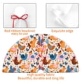 thumbnail image 4 of Yiaed Cute Chickens Print Christmas Tree Skirt , Tree SkirtsTree Mat for Christmas Winter Holiday Indoor Decorations-30", 4 of 7