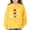 Yellow, variant on UACY Valentine Sweatshirts for Girls, Heart Print Oversized Sweatshirt Long Sleeve Tops Crewneck Preppy Pullover (Green, 13-14 Years)