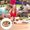 thumbnail image 2 of Fruit Platter Tray for Parties with 5 Removable Compartments | Dried Fruit Storage Organizer Plate for Entertaining Picnics Camping Thanksgiving Christmas, 2 of 9