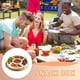 thumbnail image 2 of Fruit Platter Tray for Parties with 5 Removable Compartments | Dried Fruit Storage Organizer Plate for Entertaining Picnics Camping Thanksgiving Christmas, 2 of 9