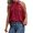 Wine, variant on Womens Athletic Tops T Shirts Short Sleeve for Women Shirt Athletic Women Tops Loose Fit Compression Shirts Long Sleeve Compression for Long Short Top Wear Thin Red S