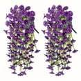 thumbnail image 1 of ZheElen 2piece Faux Morning Glory Vine Wall display without Decor Festive Charm To Parties Adding Re, 1 of 6