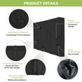 thumbnail image 7 of Outdoor TV Cover, Waterproof and Dustproof TV Screen Protectors with Zipper Remote Control Pocket for 40-43in LED LCD OLED TVs, 7 of 7