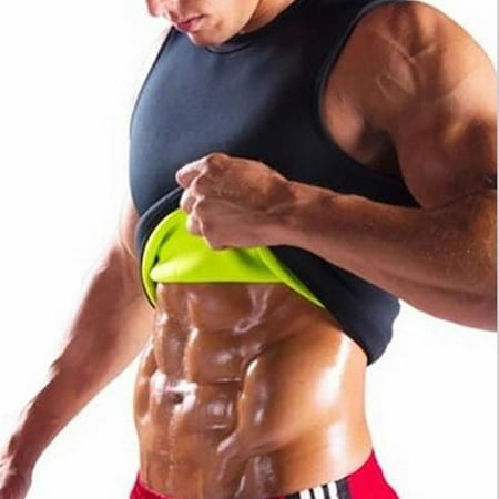 Men's Body Shaper Sweat Shirt Waist Trainer Shapewear Slimming Vest for Man Boobs Weight Loss Trimmer Sauna Belt