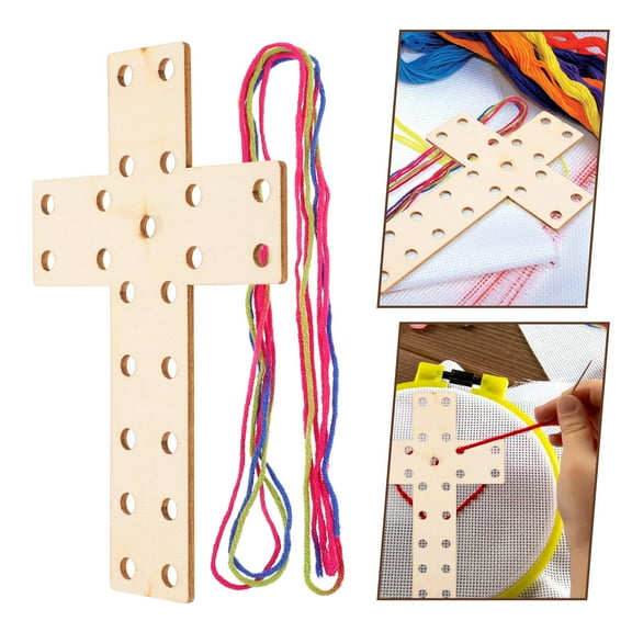 WHAMVOX Cross Weaving Supplies Cross Stitch Kits for Adults 15.30X10.00X0.30CM