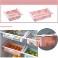 thumbnail image 5 of Cajones de refrigerador, estante de almacenamiento ajustable, organizador divisor de refrigerador, organizador de cajón de refrigerador extraíble, caja de almacenamiento para refrigerador, 5 of 5