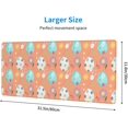 thumbnail image 2 of Happy Easter Day Colorful Eggs Gaming Mouse Pad Large Mouse Pad (31.5x11.8 Inch) Non-Slip Rubber Base Large Desk Mat Desk Protector for Home Office Gaming Work, 2 of 5