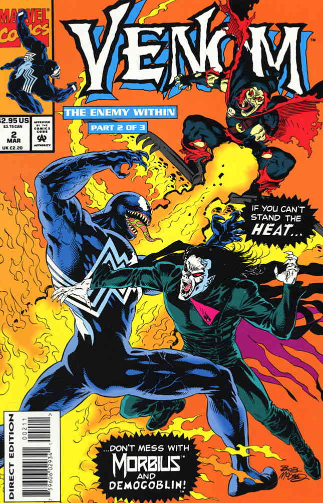 Venom: The Enemy Within #2 VF ; Marvel Comic Book