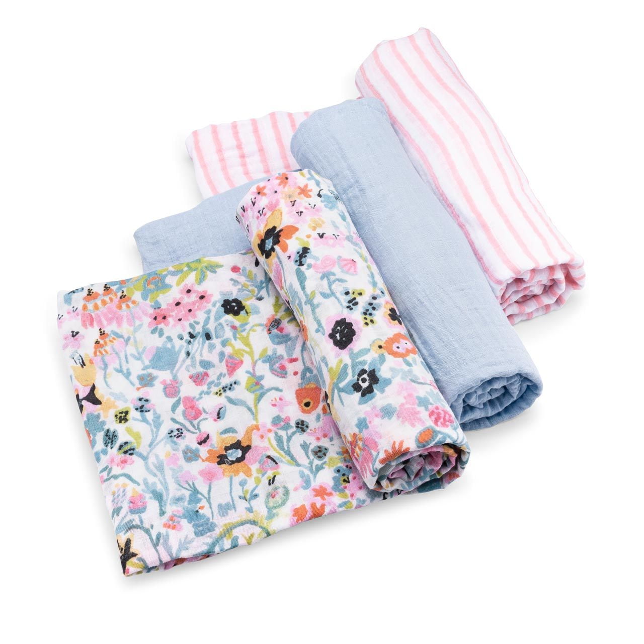 Parker Baby Swaddle Blankets 3 Pack of 100 Cotton Muslin Swaddle