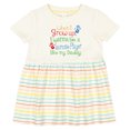 thumbnail image 3 of Inktastic Lacrosse Player Like Daddy Girls Baby Dress, 3 of 5