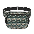 thumbnail image 1 of Fotbe UAE Travel1 1 Cangurera Cuadrada con Estampado de Doble Capa, Bolsa de Cintura Ajustable Mini para Hombres y Mujeres, 1 of 9