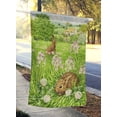 thumbnail image 2 of Carolines Treasures ASA2026CHF Leveret et Momma Rabbit Drapeau Toile Taille Maison, 2 of 4