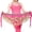 Hot Pink, variant on YVNAURA Gold Coin Tassel Fringe Belly Dance Hip Scarf for Women Chiffon Wrap Skirt Belt 128 Shiny Jingling Coins Adjustable One Size for Belly Dance Zumba Yoga Class Stage, Yellow,One Size