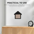 thumbnail image 3 of OULII Home Framed Board Bulletin Board Polyester Wall Imperfection Concealment For Homeowners Study Area 1Set, 3 of 8