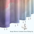 thumbnail image 6 of Pastel Rainbow Clouds Shower Curtain 36"x72" ,Bathroom Decorative Shower Curtains Set with 12 Hooks,Modern Waterproof Washable Shower Curtain, 6 of 6