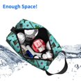 thumbnail image 4 of Uemuo Pineapple Sea Turtle Pattern Portable Toiletry Bags with Handle, Waterproof travel Make up Bags for Women, Large Capacity Travel Cosmetic Bags, 4 of 9