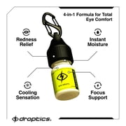 Droptics Extra Strength Redness Relief Eye Drops, Moisturizing Relief for Dry and Tired Eyes, 5ml (0.17 fl oz)