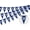 18th, variant on 3 Pack 13th Happy Birthday Bunting Banner, 36 Pieces Triangle Flag Navy Blue and Silver, 13th Birthday Decorations, Birthday Pennant Garland for Boys Girls, Thirteen Official Teenager Party Supplies