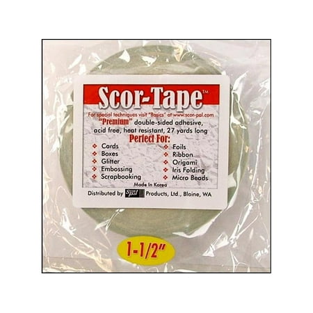 Scor Pal Scor Tape Dbl Side Adhesive 1.5