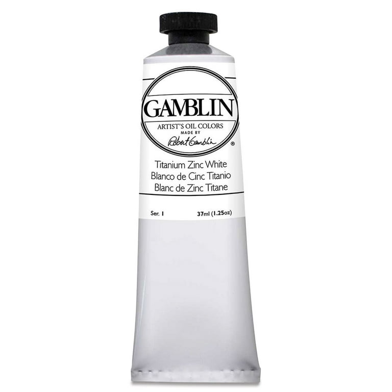 Gamblin Artist Oil 37Ml Titanium-Zinc White