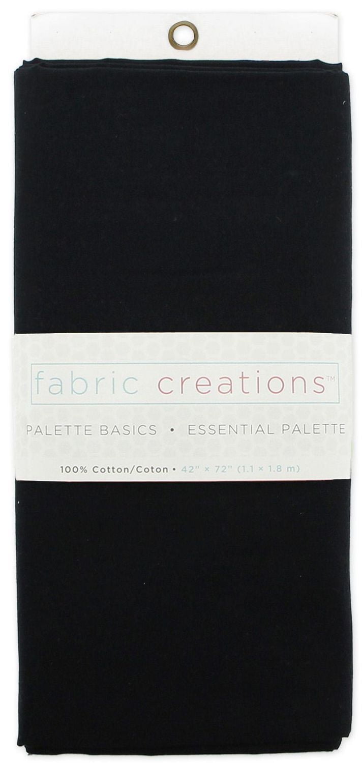 Fabric Creations  100% Cotton Solid Pre-Cut Fabric, 2 yds x 42" (1.8 x 1.1 m)