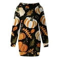 thumbnail image 5 of Drses‌‌ ‌‌‌‌‌‌‌‌‌‌‌‌‌‌‌‌‌‌‌‌‌‌‌‌‌‌‌‌‌‌Women's Halloween Hoodie Dress - Long Sleeve Graphic Pullover with Pockets Spooky Casual Outfit, 5 of 7