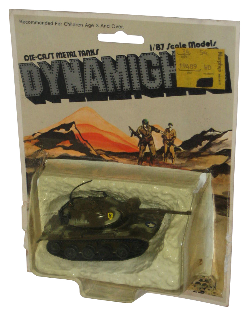 Dynamights Zee Toys DieCast Metal Tanks 1/87 Scale Models Military Toy