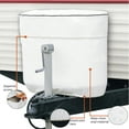 thumbnail image 4 of Classic Accessories OverDrive RV Tank Cover, Double 30/7.5 Gallon Tanks, White, 4 of 7