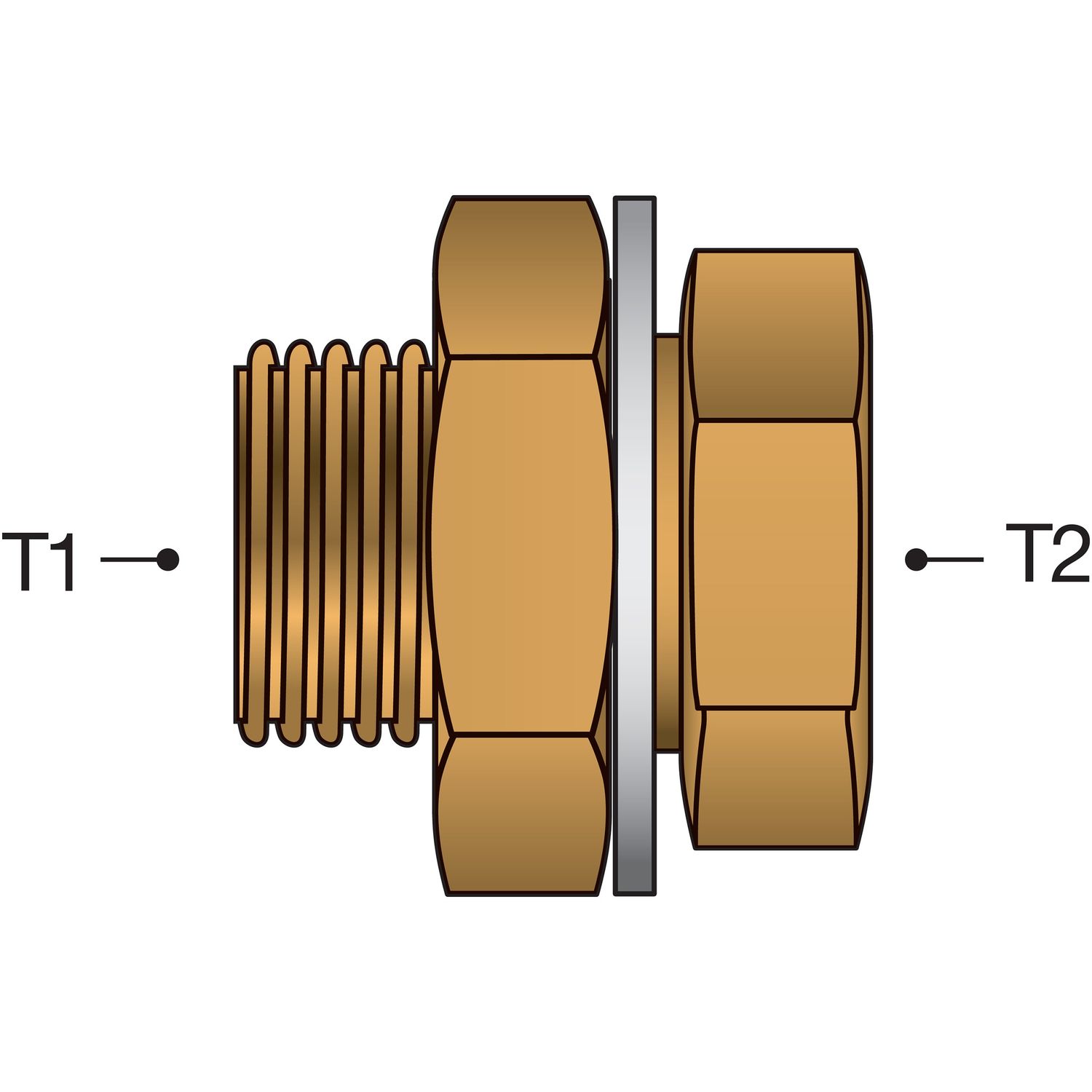 Gates G33300-0404 Adapter