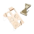 thumbnail image 1 of 2 Uds Montessori Tablero Ocupado Sensorial Temprano Educativo DIY Accesorios Sunnimix  Junta de niños ocupados, 1 of 8