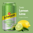 thumbnail image 2 of Schweppes Lemon Lime Sparkling Water - 24, 12oz cans - Refreshing and Crisp Lemon Lime Flavor - Perfect Alone or Mixed - 24 Pack, 2 of 4