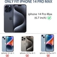 thumbnail image 2 of Phone Case for iPhone 14 Pro Max 6.7 inches, Soft Transparent TPU Wavy Edges Precise Camera Protection Shockproof Phone Covers for Women Men Boy Girls(Yellow), 2 of 12
