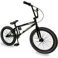 thumbnail image 6 of WonderWheels 20" BMX Steel Frame V-Brake One Piece Crank Alloy Rims 36H - Black, 6 of 8