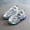 Silver, variant on QISIWOLE Spring Autumn Children LED Light Up Sneaker Girls Boys Sport Solid Baby Casual Luminous Shoes Discount