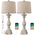 thumbnail image 2 of Set of 2 Touch Control Table Lamp with 2 USB Ports,Dimmable, 2 of 8