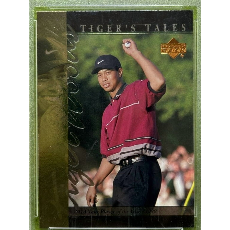 pga graded cards Scales of Grading 2001 Upper Deck #1 Tiger