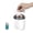 Pearl white, variant on D1800 Compact Ultrasonic Jewelry Cleaner Machine, Black/Rose Gold
