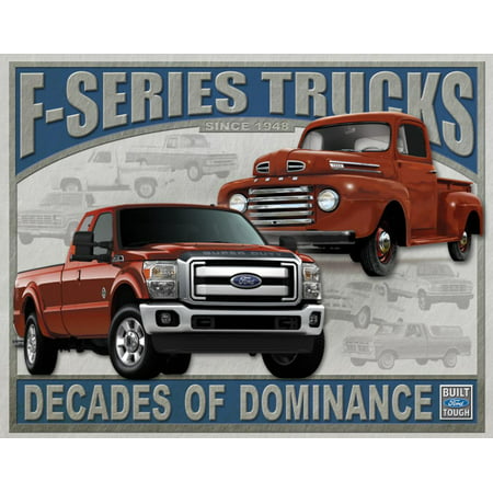 Ford - F-Series Trucks Tin Sign - 16x12.5