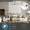thumbnail image 2 of Monrovia 3 Light Linear Chandelier Oil Rubbed Bronze, 2 of 12