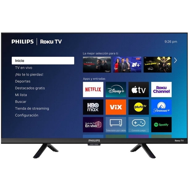 Pantalla Philips 24PFL6675/F8 24" HD Roku LED WiFi 1280x720