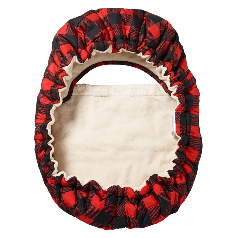 JJ Cole Car Seat Cover, Buffalo Check