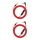 thumbnail image 4 of Cable de auriculares Kearding macho a macho de 3,5mm con micrófono incorporado rojo 2Conjunto, 4 of 6