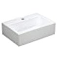 thumbnail image 3 of Elanti Collection EC9859 Sink, Rectangular (16.8 x 12 x 5.1 Inches), White, 3 of 4
