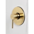 thumbnail image 3 of Kingston Brass KB6337DLTO Concord Single-Handle Pressure Balanced Tub Faucet in Brushed Brass, 3 of 7