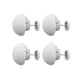 thumbnail image 4 of 4/8 Uds. Clips para sábanas, fijador de edredón con forma de hongo que no se desprende para el hogar (4 Uds. Blanco) Likrtyny Para estrenar, 4 of 4