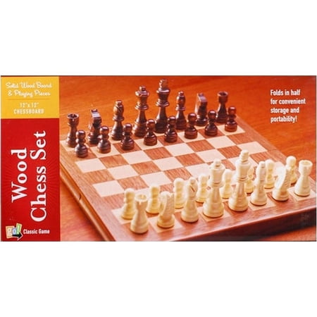 Go! Games Small Wooden Chess Set